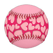 Balle De Baseball Puffy Hearts (Devant)