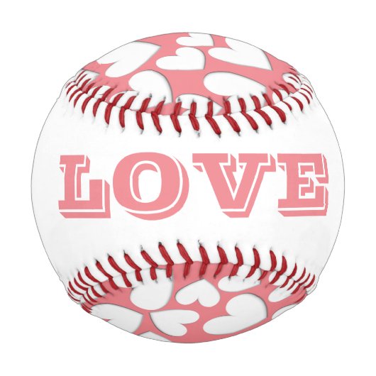 Balle De Baseball Puffy Hearts (Dos)