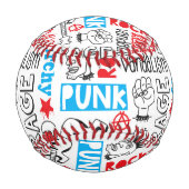 Balle De Baseball Punk Rock (Dos)