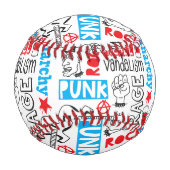Balle De Baseball Punk Rock (Devant)