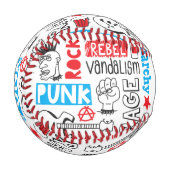 Balle De Baseball Punk Rock (Devant Gauche)