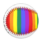 Balle De Baseball #rainbow Birthday baseball par dalDesignNZ (Devant Gauche)