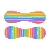 Balle De Baseball Rainbow Colours baseball personnalisé (Panneaux)
