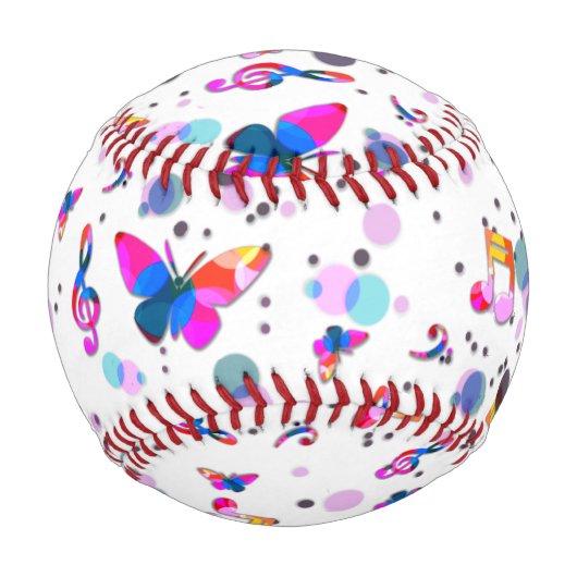 Balle De Baseball Rainbow Music Dancing (Dos)