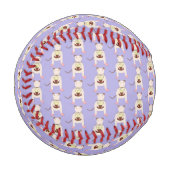 Balle De Baseball Rat de Siamese avec gâteau d'anniversaire (Devant Gauche)