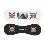 Balle De Baseball Red | Baseball blanc et noir avec photo (Panneaux)