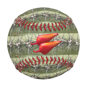 Balle De Baseball Red Chili Peppers cactus baseball