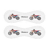 Balle De Baseball Red dirt bike motorcycle (Panneaux)