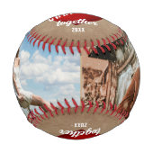 Balle De Baseball Red Heart Our First Christmas Together 2 Photo (Devant)