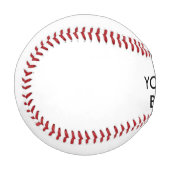 Balle De Baseball Réglementation personnalisée Taille Baseball (Devant Gauche)