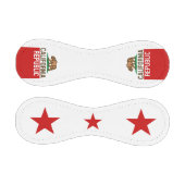 Balle De Baseball RÉPUBLIQUE DE CALIFORNIE Drapeau d'État (Panneaux)