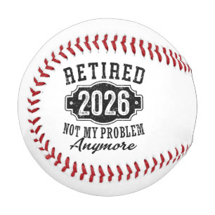 Balle De Baseball Retraite 2026 Plus Mon Problème Drôle