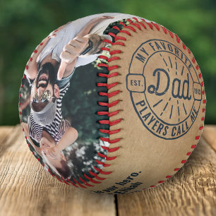 Balle De Baseball Rétro Classique Pour Papa De Enfants Amusants