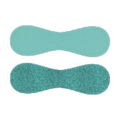 Balle De Baseball Retro Floral Jade Turquoise Turquoise (Panneaux)