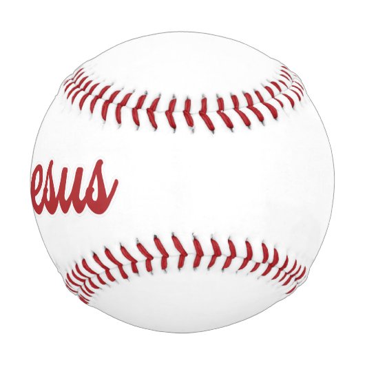 Balle De Baseball Retro Jésus (Dos)