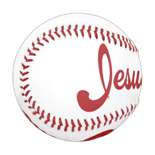 Balle De Baseball Retro Jésus