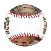 Balle De Baseball Retro Meilleur papa Ever 2 Photo (Dos)