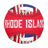 BALLE DE BASEBALL RHODE ISLAND (Dos)