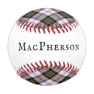 Balle De Baseball Robe MacPherson Tartan Plaid Clan écossais