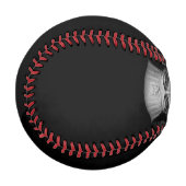 Balle De Baseball Roi pharaon noir et blanc (Devant Gauche)