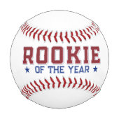 Balle De Baseball Rookie de l'année 1er anniversaire garçon (Dos)