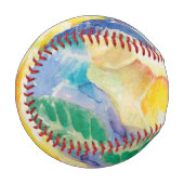 Balle De Baseball Rose 2 (Devant Gauche)
