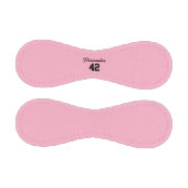 Balle De Baseball Rose Clair Personnalisé (Panneaux)