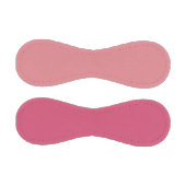 Balle De Baseball Rose Deux Tons (Panneaux)