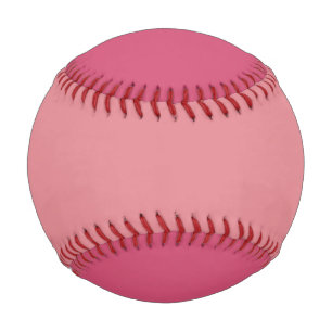 Balle De Baseball Rose Deux Tons