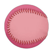 Balle De Baseball Rose Deux Tons (Devant Gauche)