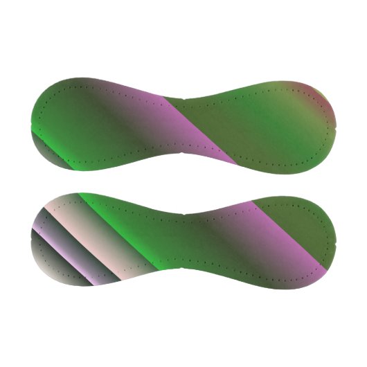 Balle De Baseball Rose Et Vert Gradient Amusant (Panneaux)