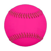 Balle De Baseball Rosé profond rose (Dos)