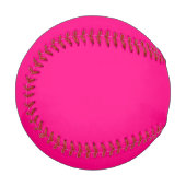 Balle De Baseball Rosé profond rose (Devant Gauche)