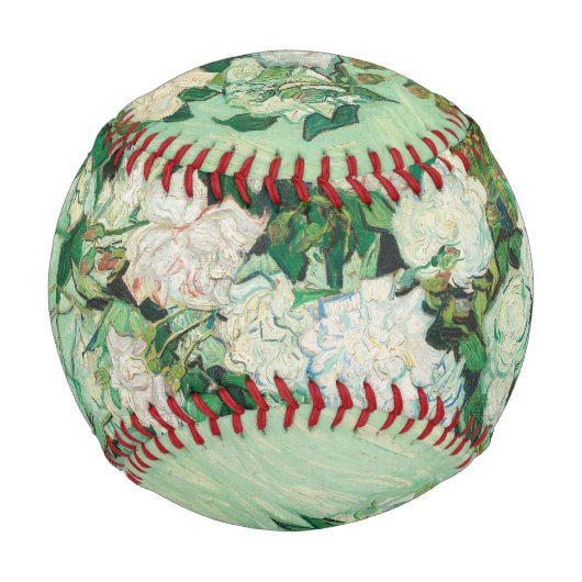 Balle De Baseball Roses - Bouquet de fleurs (Dos)