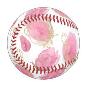 Balle De Baseball Roses roses (Devant Gauche)