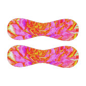 Balle De Baseball Rosette Succulente Succulente rose, rouge et jaune (Panneaux)