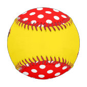 Balle De Baseball Rosie Le Style Rétro Riveter (Devant)