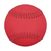 Balle De Baseball rouge Amaranthe (couleur solide) (Dos)