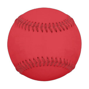 Balle De Baseball rouge Amaranthe (couleur solide)