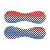 Balle De Baseball Rouge, blanc et bleu rayé (Panneaux)