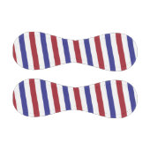 Balle De Baseball Rouge, blanc et bleu rayé (Panneaux)