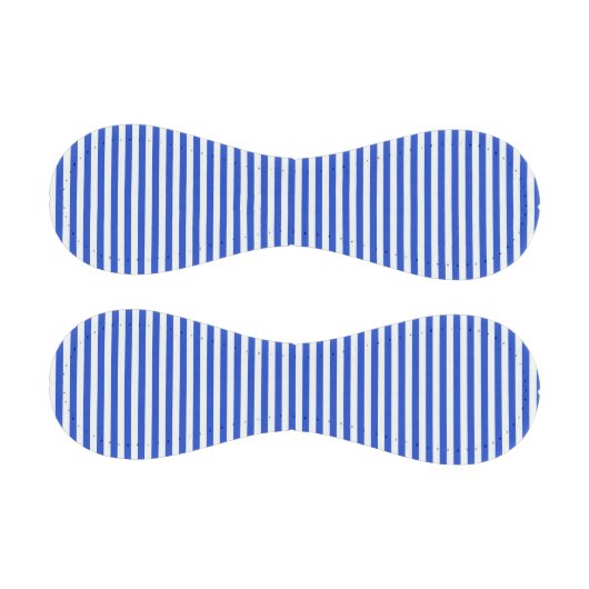 Balle De Baseball Royal Blue Combination Stripes par Shirley Taylor (Panneaux)