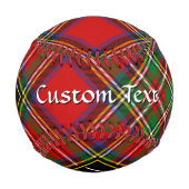 Balle De Baseball Royal Stewart Tartan (Dos)