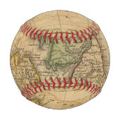 Balle De Baseball Royaume-Uni d'Angleterre, d'Écosse et d'Irlande (Dos)