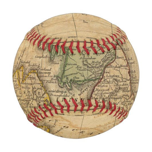 Balle De Baseball Royaume-Uni d'Angleterre, d'Écosse et d'Irlande (Devant)