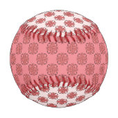 Balle De Baseball Ruban de trèfle rose par Kenneth Yoncich (Devant)