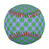 Balle De Baseball Ruban de trèfle vert par Kenneth Yoncich (Devant)