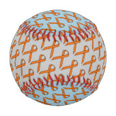 Balle De Baseball Ruban orange standard par Kenneth Yoncich (Dos)