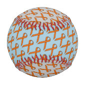 Balle De Baseball Ruban orange standard par Kenneth Yoncich (Devant)