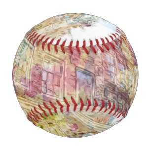 Balle De Baseball Rues du Vieux Amsterdam